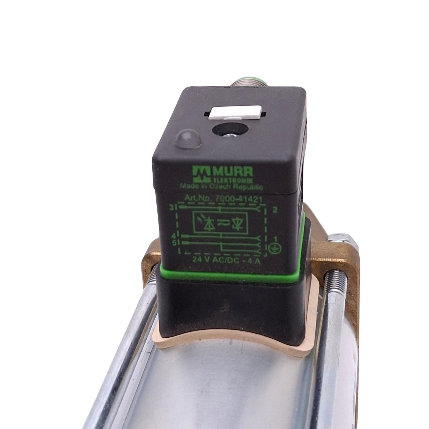 Used Muller Coax MK 10 NC Coaxial Solenoid Valve, 2/2-Way NC, 0-16bar, G 1/2, 24VDC