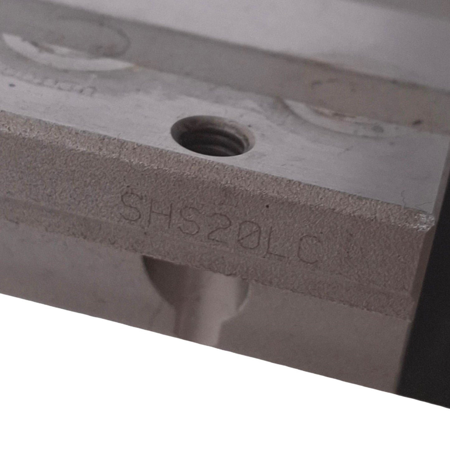 Used THK SHS20LC Linear Motion Guide Block w/ 20x820mm Rail, M6, 38.4kN Max