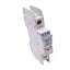 Used Eaton WMZT1CX0 Circuit Breaker, 1-Pole 0.5A, 48VDC 277VAC Max, DIN Rail