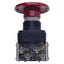 New – Open box Allen Bradley 800H-DR6JA Jumbo Red Mushroom Momentary Pushbutton Switch 600V 10A