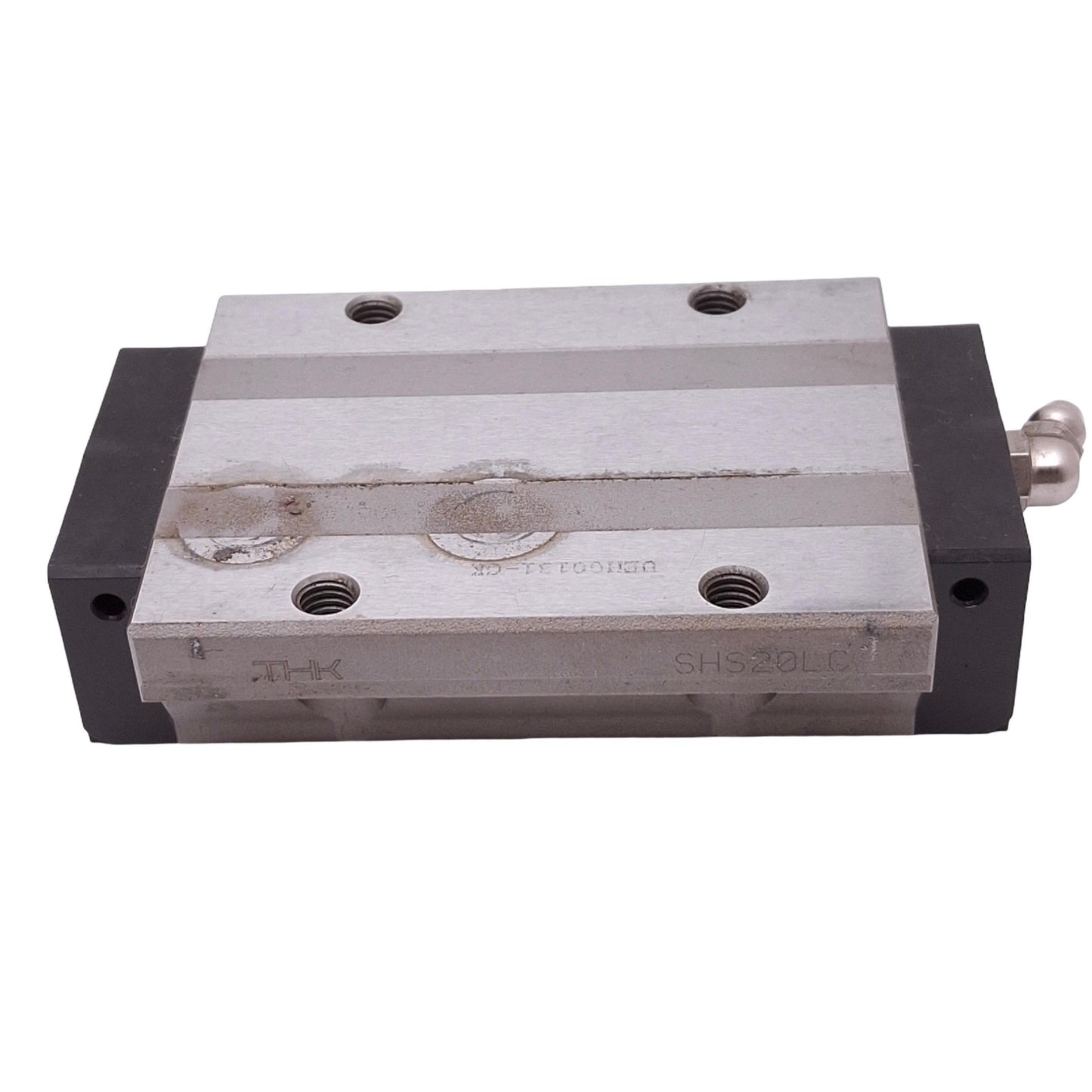 Used THK SHS20LC Caged Ball Linear Motion Guide Block, 98x63mm Carriage, 38.4kN Max