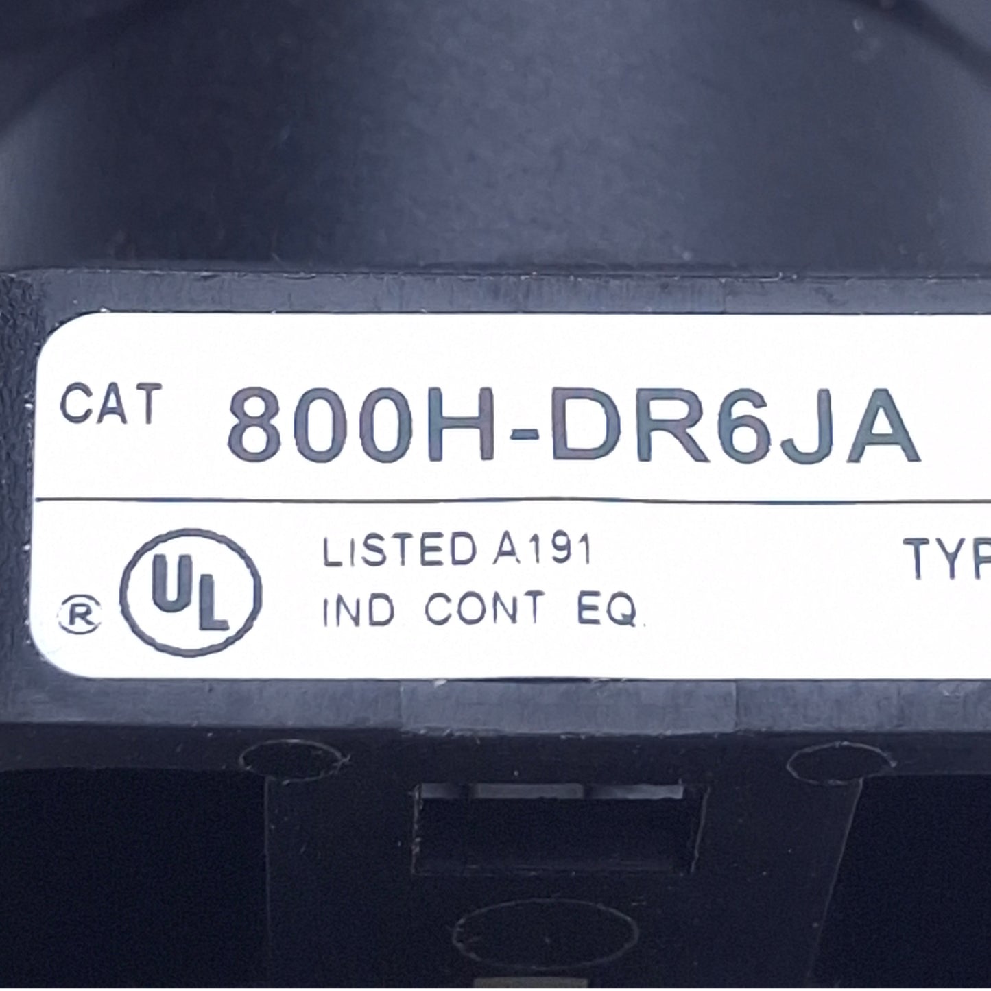 New – Open box Allen Bradley 800H-DR6JA Jumbo Red Mushroom Momentary Pushbutton Switch 1NO+1NC