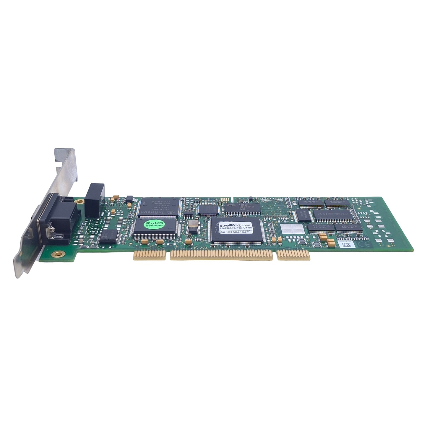Used Softing PB-PRO1S-PCI Universal Slave PCI Board 9-Pin D-Sub Female, 5VDC 500mA