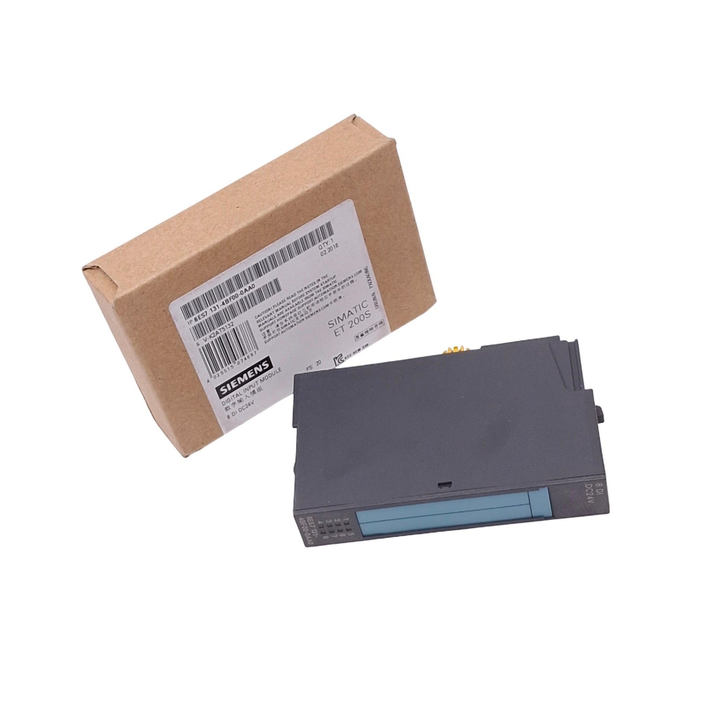 Used Siemens 6ES7131-4BF00-0AA0 SIMATIC S7 Digital Input Module, 8-Channel 24VDC