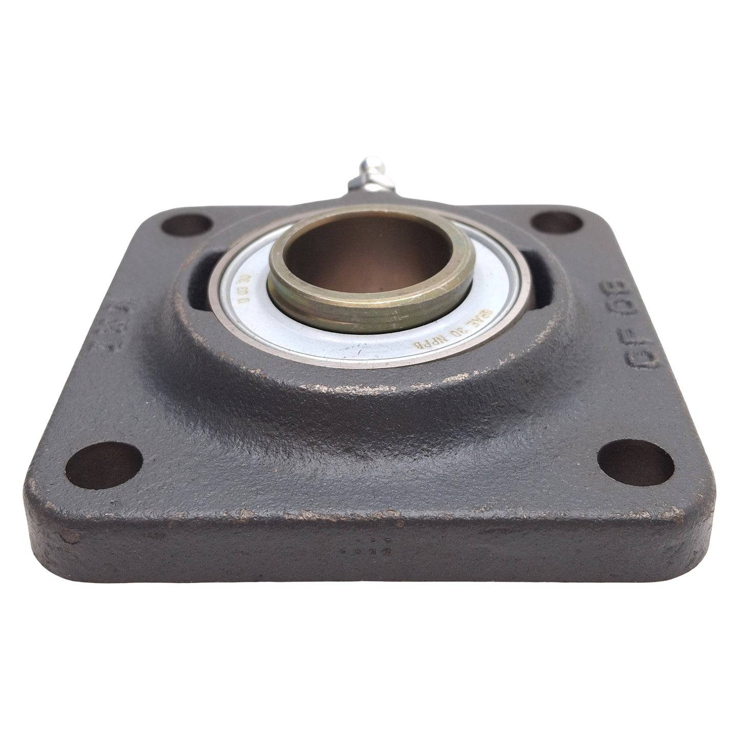 Used INA GRAE 30 NPPB Flange Mounted Ball Bearing, ø30mm ID, 4.25in x 4.25in