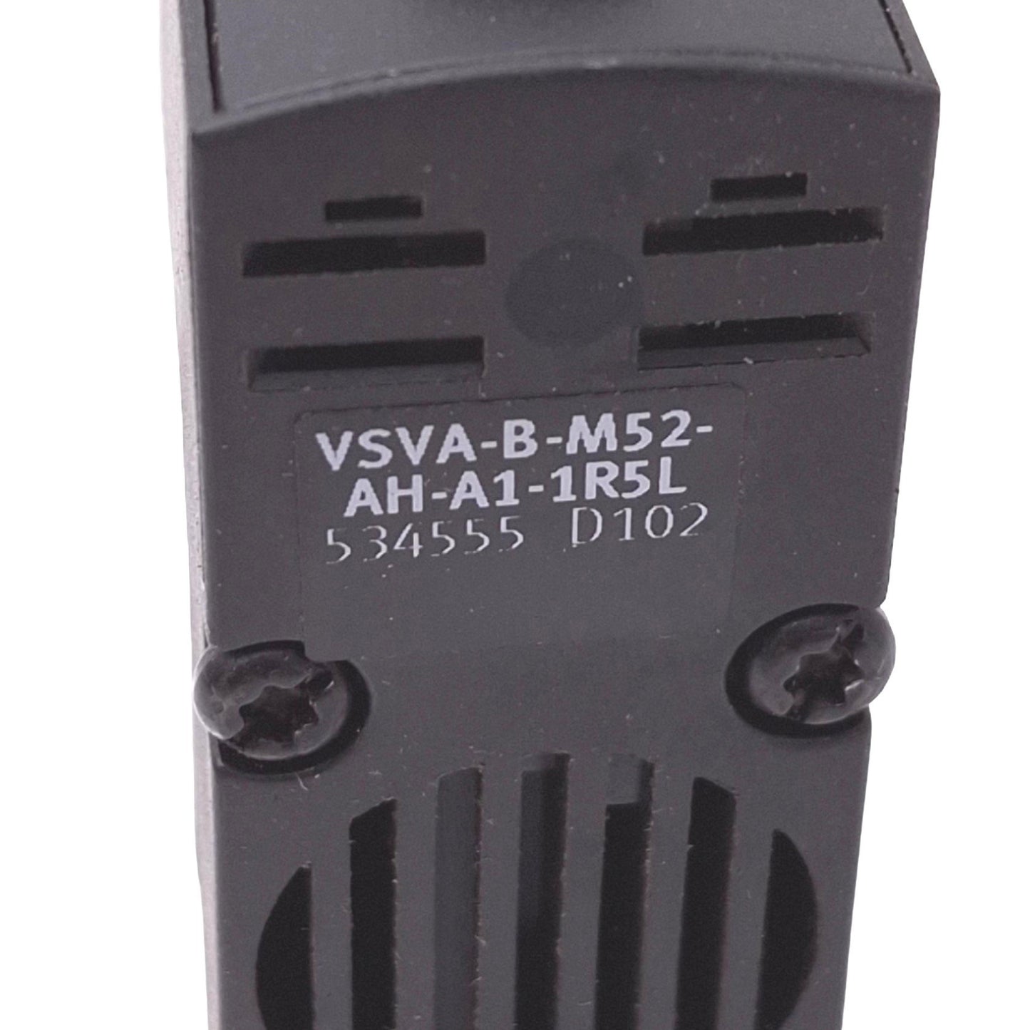 Used Festo VSVA-B-M52-AH-A1-1R5L Solenoid Valve, 5/2-Way, 8bar Max, M12, 24VDC Coil