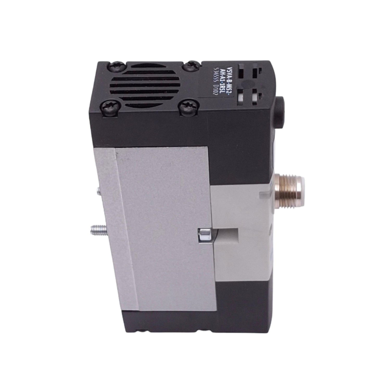Used Festo VSVA-B-M52-AH-A1-1R5L Solenoid Valve, 5/2-Way, 8bar Max, M12, 24VDC Coil