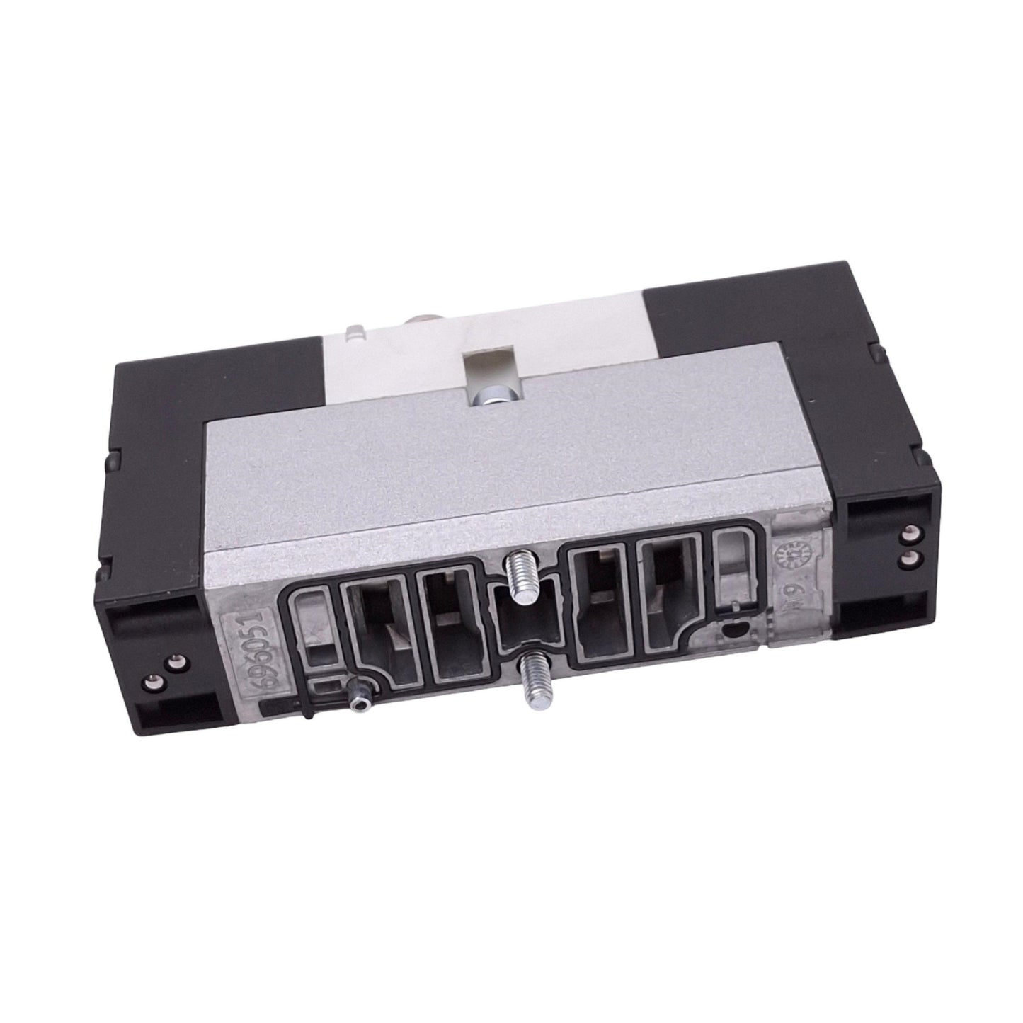 Used Festo VSVA-B-M52-AH-A1-1R5L Solenoid Valve, 5/2-Way, 8bar Max, M12, 24VDC Coil
