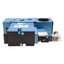 Used Mac 82A-AB-BKA-TM-DDAJ-2KD Solenoid Valve w/ Flow Control 1/4in NPTF, 24VDC Coil