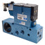 Used Mac 82A-AB-BKA-TM-DDAJ-2KD Solenoid Valve w/ Flow Control 1/4in NPTF, 24VDC Coil
