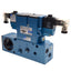 Used Mac 82A-FB-CKA-TM-DDAJ-2KD Dual Solenoid Valve w/ Flow Control 3/8in NPTF, 24VDC