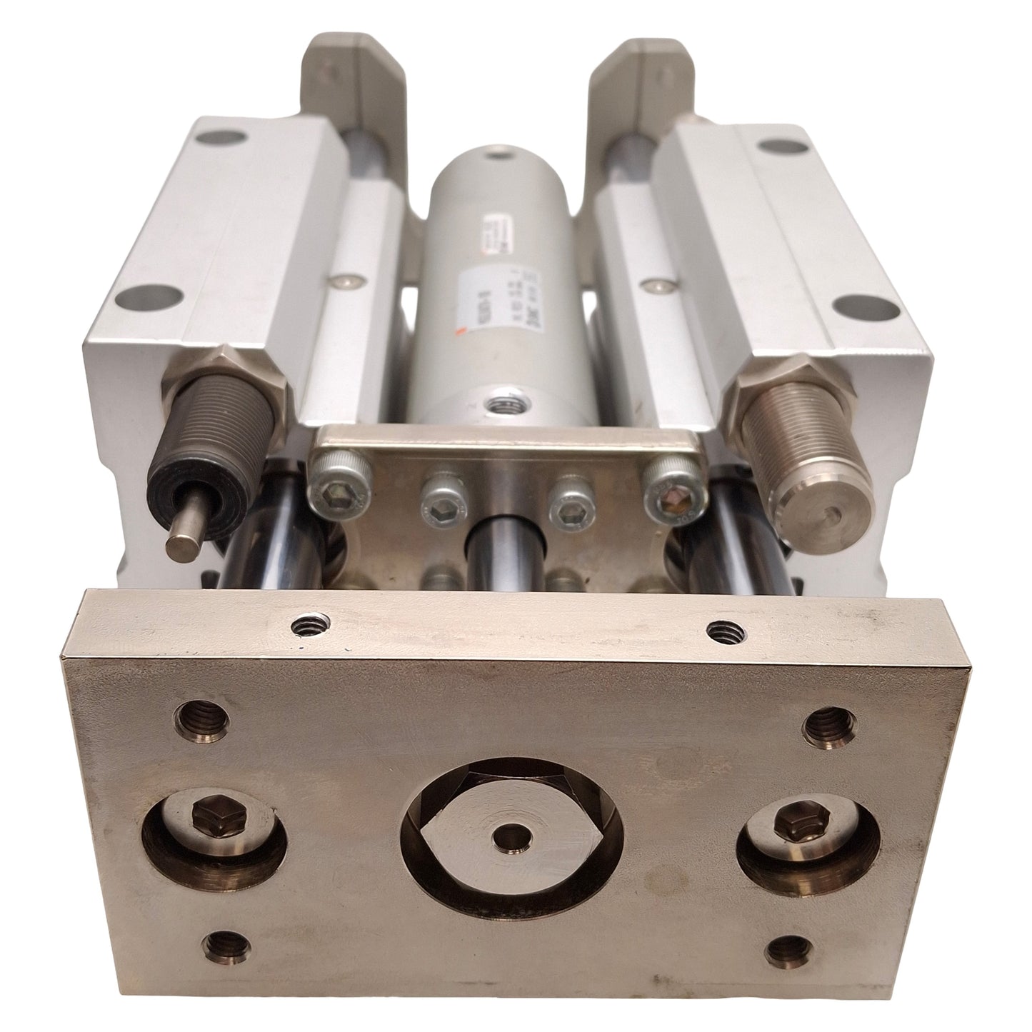 Used SMC MGGLB40TN-100 Guided Cylinder, ø40mm Bore, 100mm Stroke, 145psi, 1/8in NPT