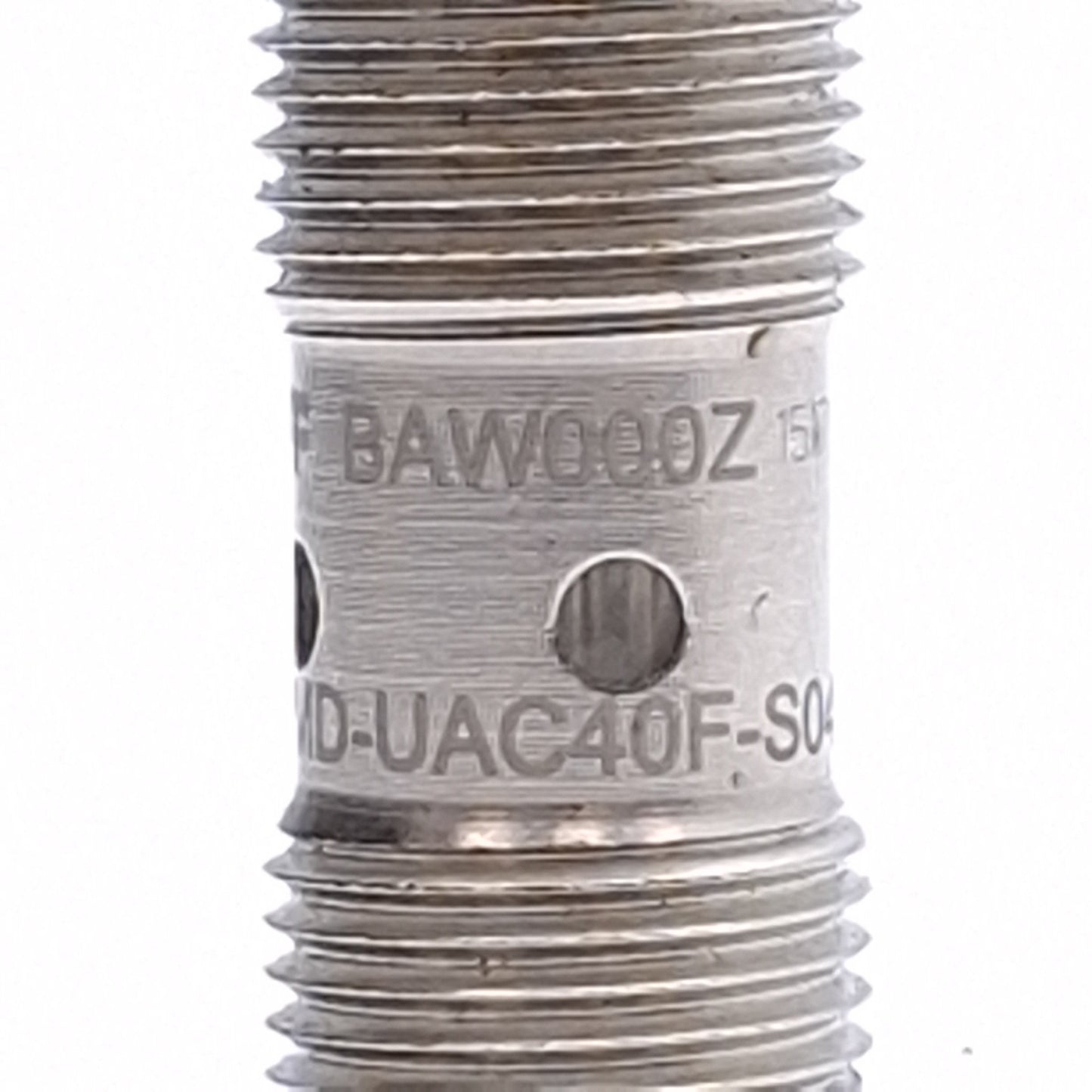 Used Balluff BAW000Z Inductive Sensor 2.5mm, Analog 0-10V Out, 15-30VDC, M12 Barrel