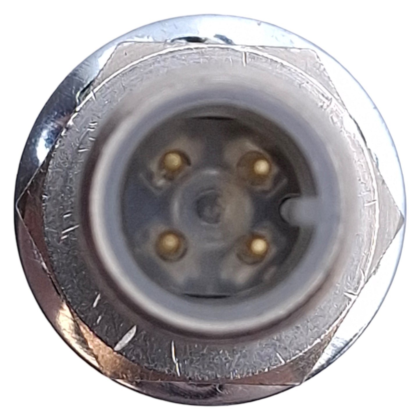 Used Balluff BAW000Z Inductive Sensor 2.5mm, Analog 0-10V Out, 15-30VDC, M12 Barrel