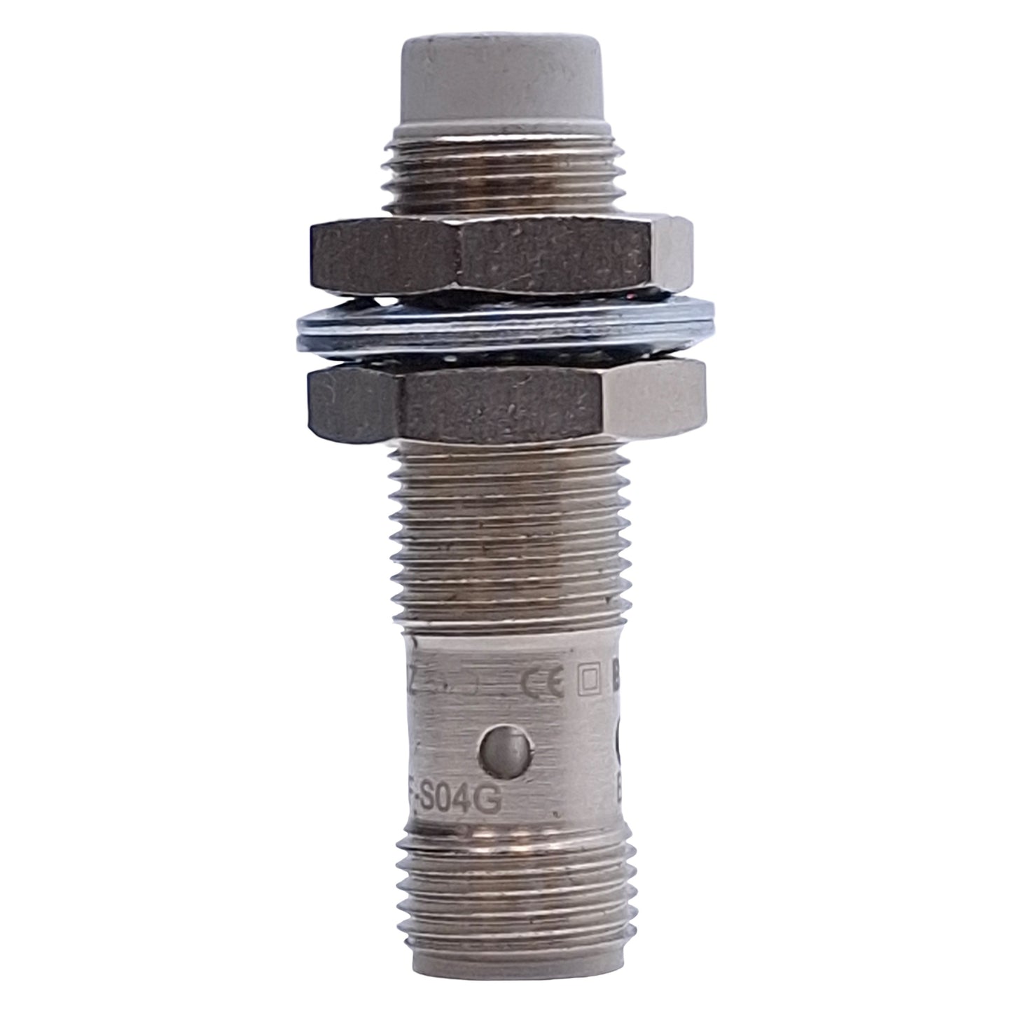 Used Balluff BAW000Z Inductive Sensor 2.5mm, Analog 0-10V Out, 15-30VDC, M12 Barrel