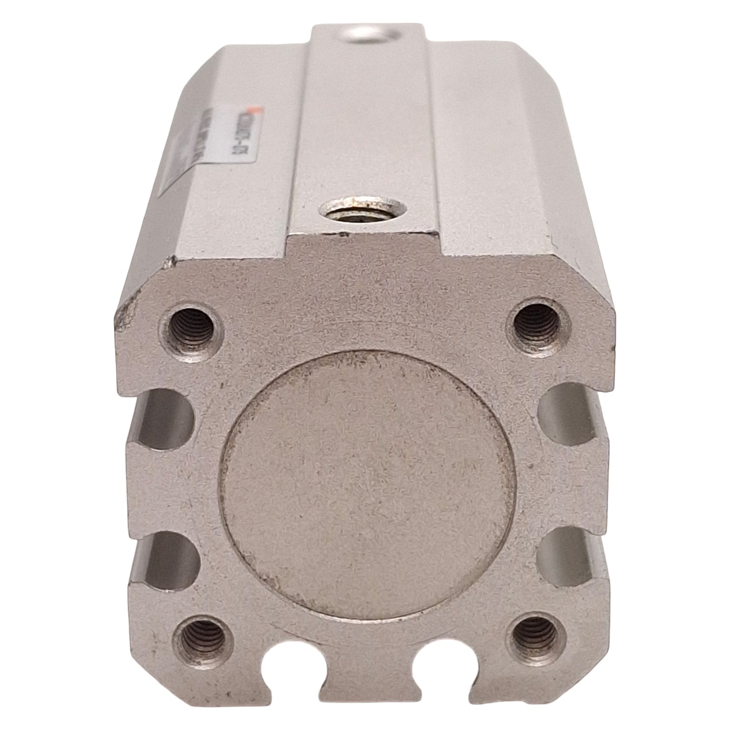 Used SMC NCDQ8A075-075 Compact Cylinder, ø3/4in Bore, 3/4in Stroke, 200psi, 10-32 UNF
