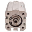 Used SMC NCDQ8A075-075 Compact Cylinder, ø3/4in Bore, 3/4in Stroke, 200psi, 10-32 UNF