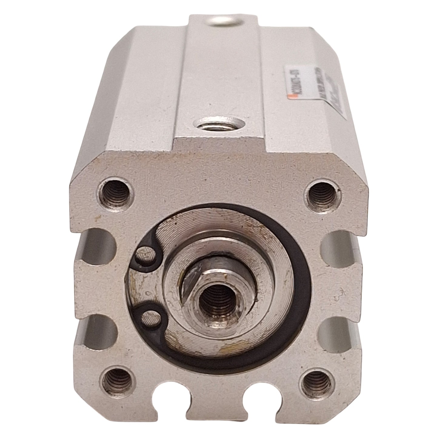 Used SMC NCDQ8A075-075 Compact Cylinder, ø3/4in Bore, 3/4in Stroke, 200psi, 10-32 UNF
