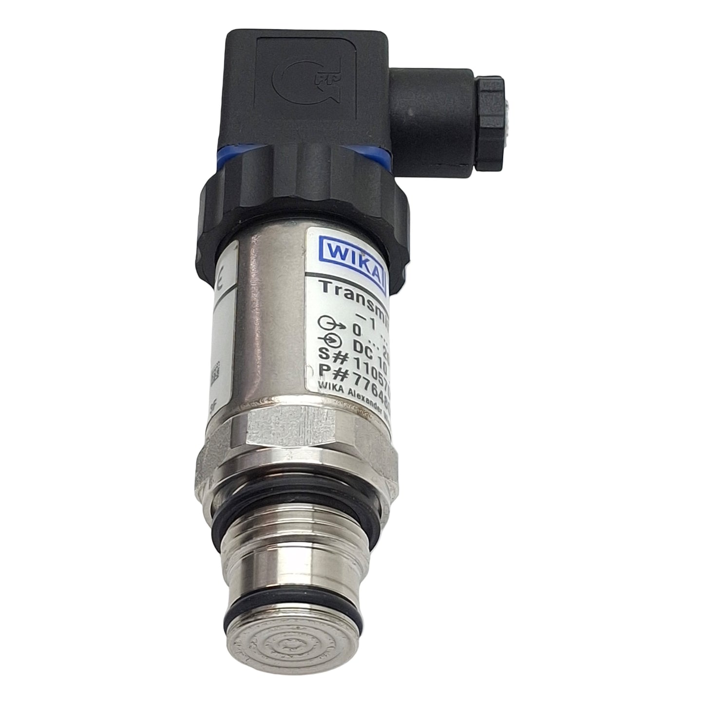 Used Wika S-11 7764800 Flush Pressure Transmitter -1~1bar Range, 0-20mA Out, 10-30VDC