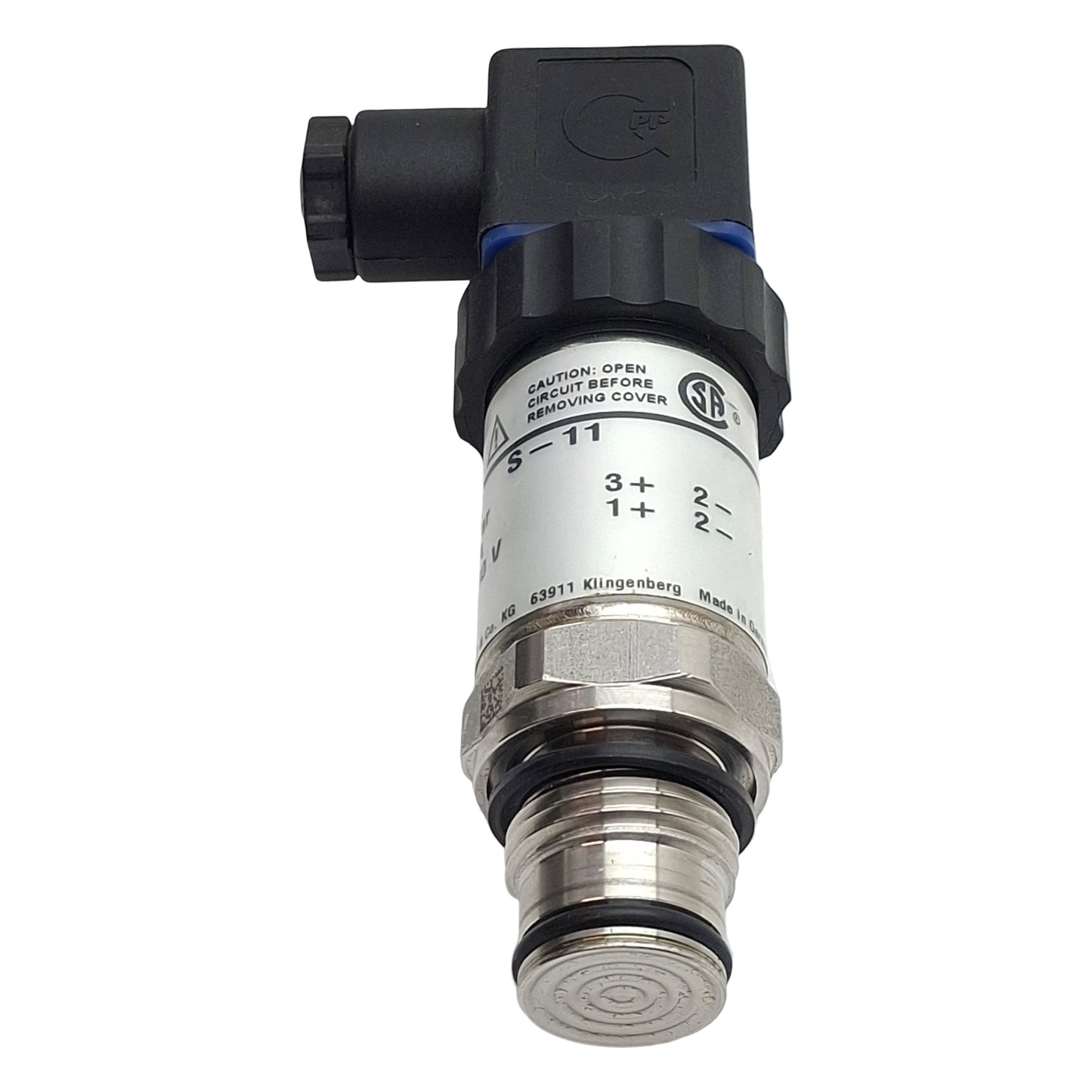 Used Wika S-11 7764800 Flush Pressure Transmitter -1~1bar Range, 0-20mA Out, 10-30VDC
