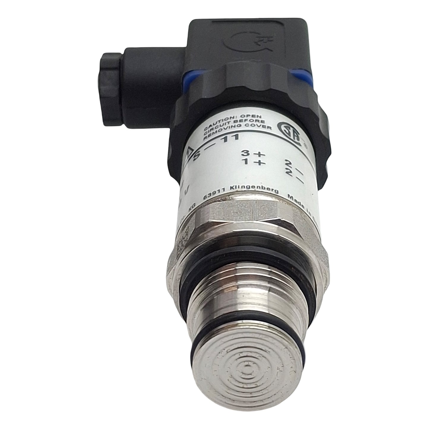 Used Wika S-11 7764800 Flush Pressure Transmitter -1~1bar Range, 0-20mA Out, 10-30VDC