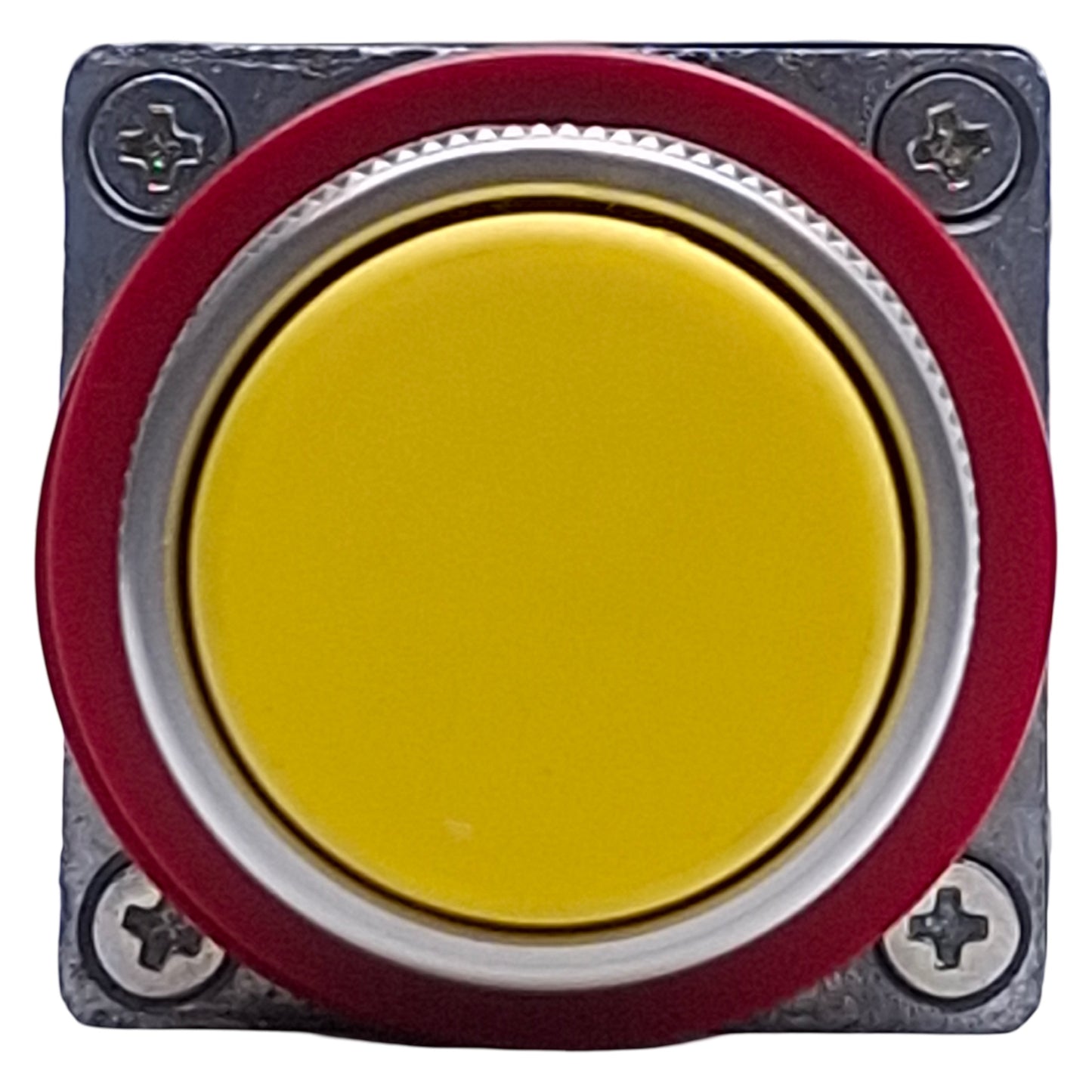 Used Allen Bradley 800MR-B9D1 Yellow Momentary Pushbutton, ø22mm, 1 NO, 300VAC 10A