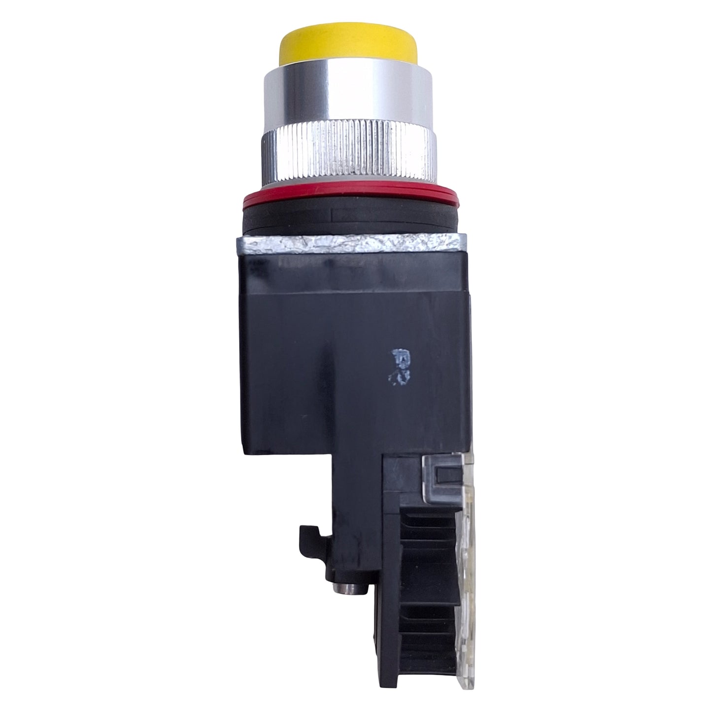 Used Allen Bradley 800MR-B9D1 Yellow Momentary Pushbutton, ø22mm, 1 NO, 300VAC 10A