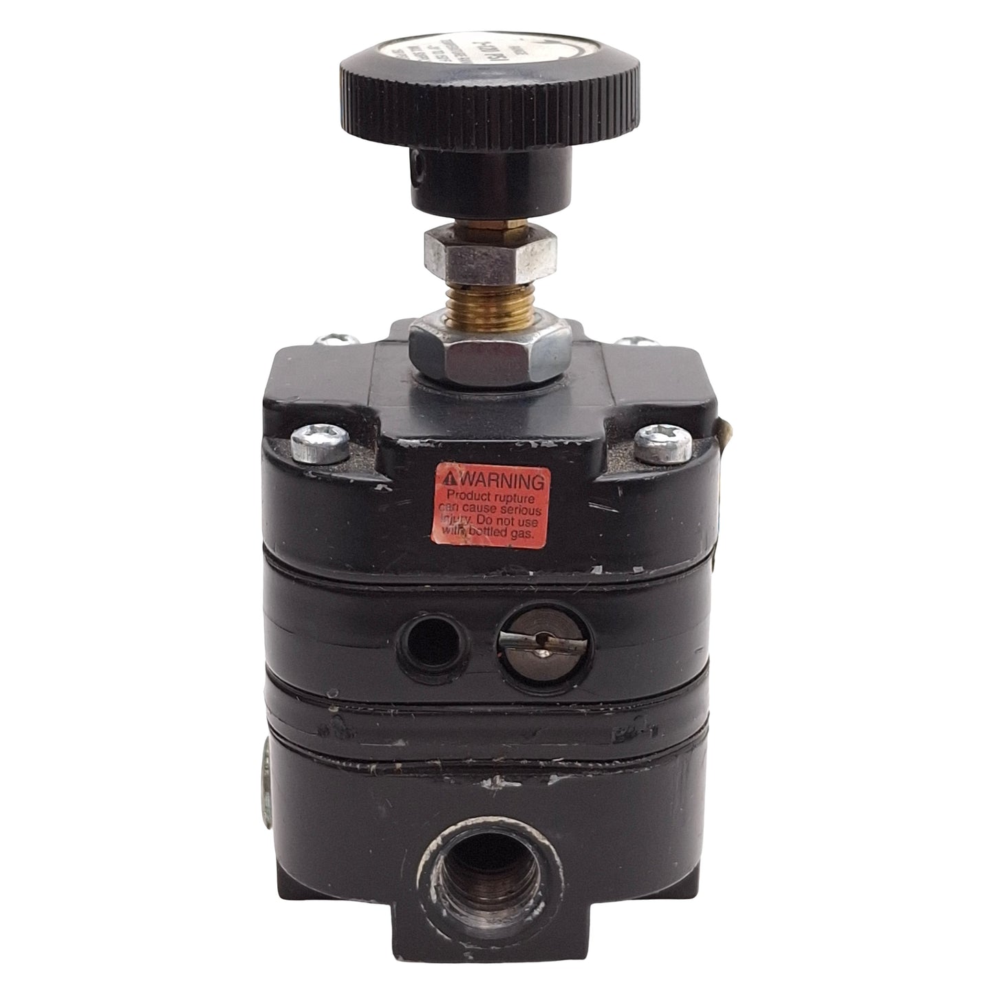 Used Parker R210-02C High Precision Regulator, 150psig IN, 2-120psig Set, 1/4in BSPP