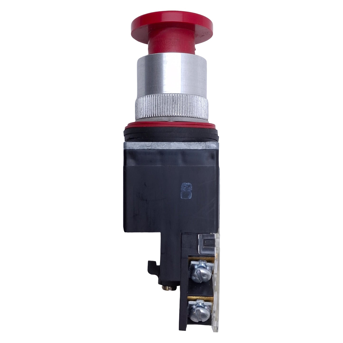 Used Allen Bradley 800MR-D6D2 Red Mushroom Momentary Push Button 22mm, 300VAC, 1NC