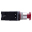 Used Allen Bradley 800MR-D6D2 Red Mushroom Momentary Push Button 22mm, 300VAC, 1NC