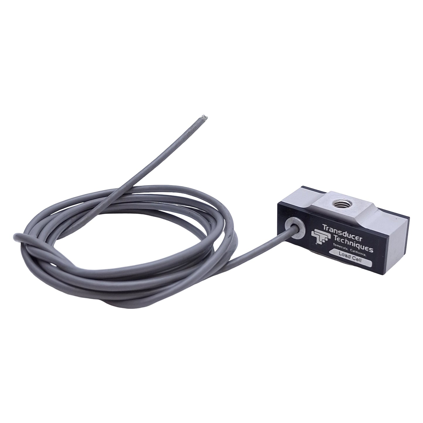 Used Transducer Techniques MPL-75 Mini Load Cell For Compression, 75lbs Capacity