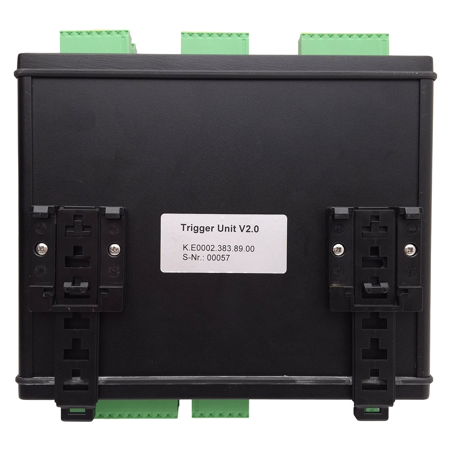Used ThyssenKrupp System Engineering K.E0002.383.89.00 Trigger Unit V2.0, DIN Rail