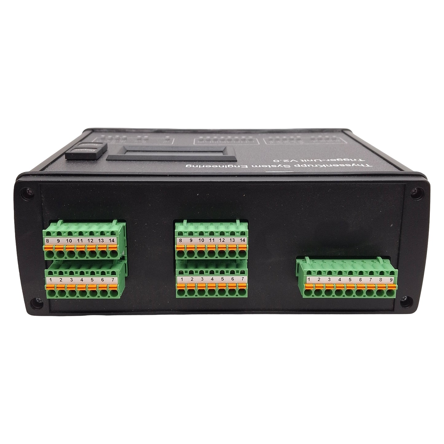 Used ThyssenKrupp System Engineering K.E0002.383.89.00 Trigger Unit V2.0, DIN Rail
