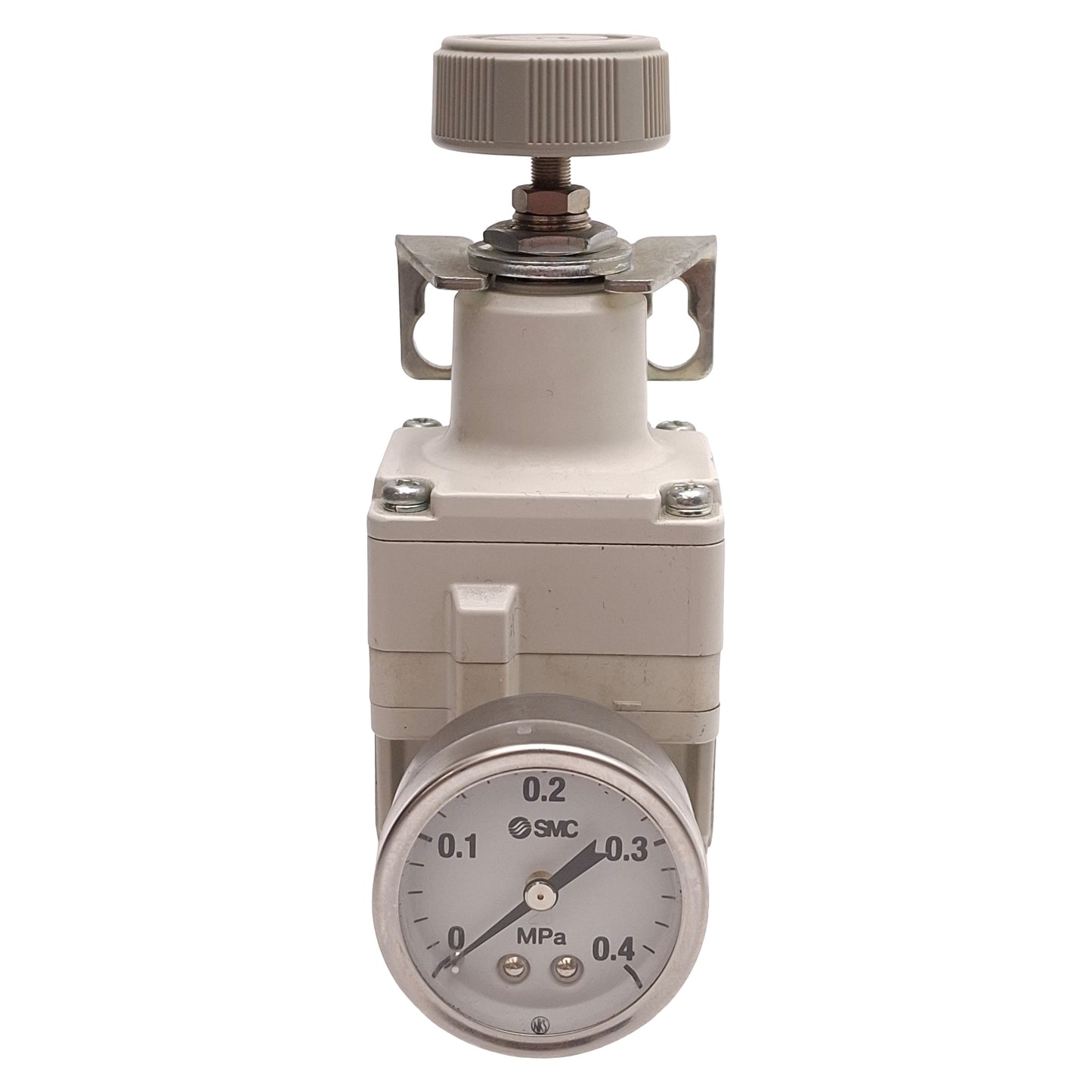 Used SMC IR2010-F02BG Precision Regulator, 1.0MPa Supply, 0.01-0.4MPa Set, G1/4