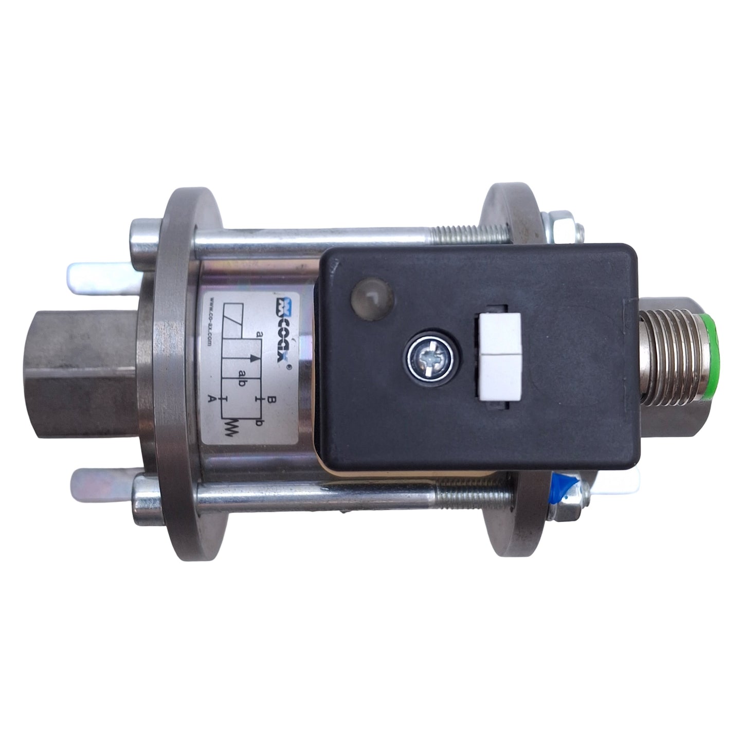 Used Muller Coax A 45 NC Coaxial Solenoid Valve 2/2-Way NC, 0-10bar, G 3/8, 24VDC