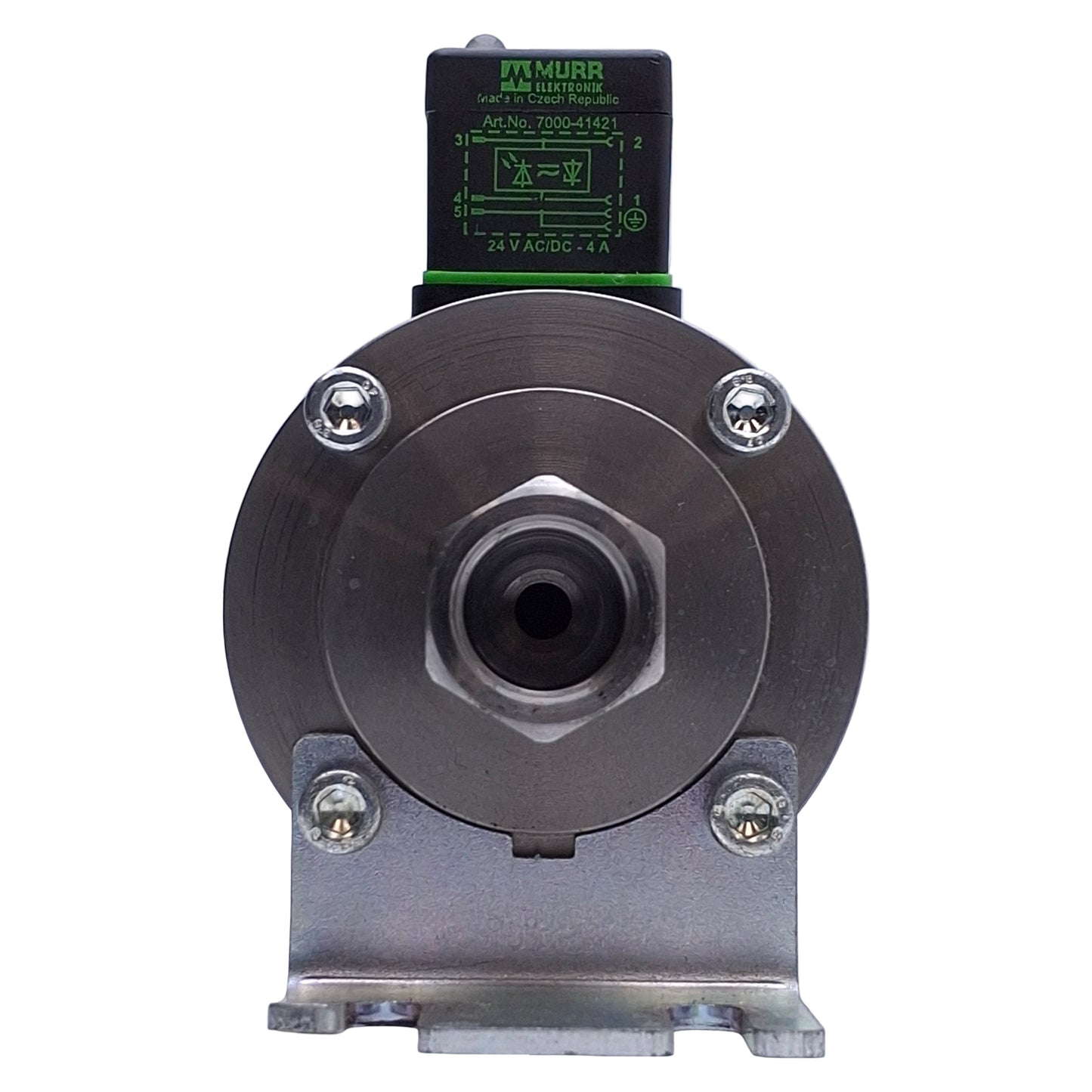 Used Muller Coax A 45 NC Coaxial Solenoid Valve 2/2-Way NC, 0-10bar, G 3/8, 24VDC