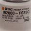 Used SMC IR2000-F02BG Precision Regulator, 1.0MPa Supply, 0.005-0.2MPa Set, G1/4