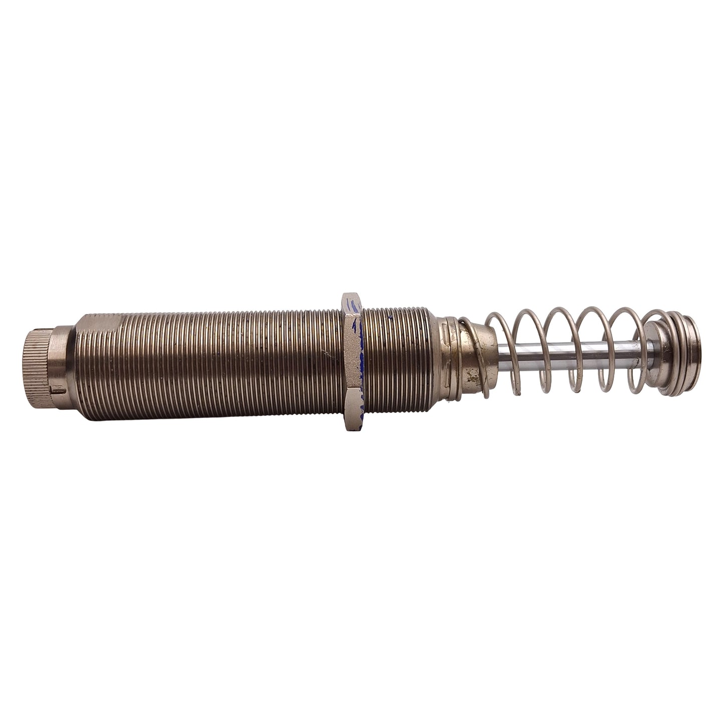 Used Enidine OEM 1.25Mx2 Shock Absorber, 50mm Stroke, 424Nm/cycle, M36x1.5 Barrel
