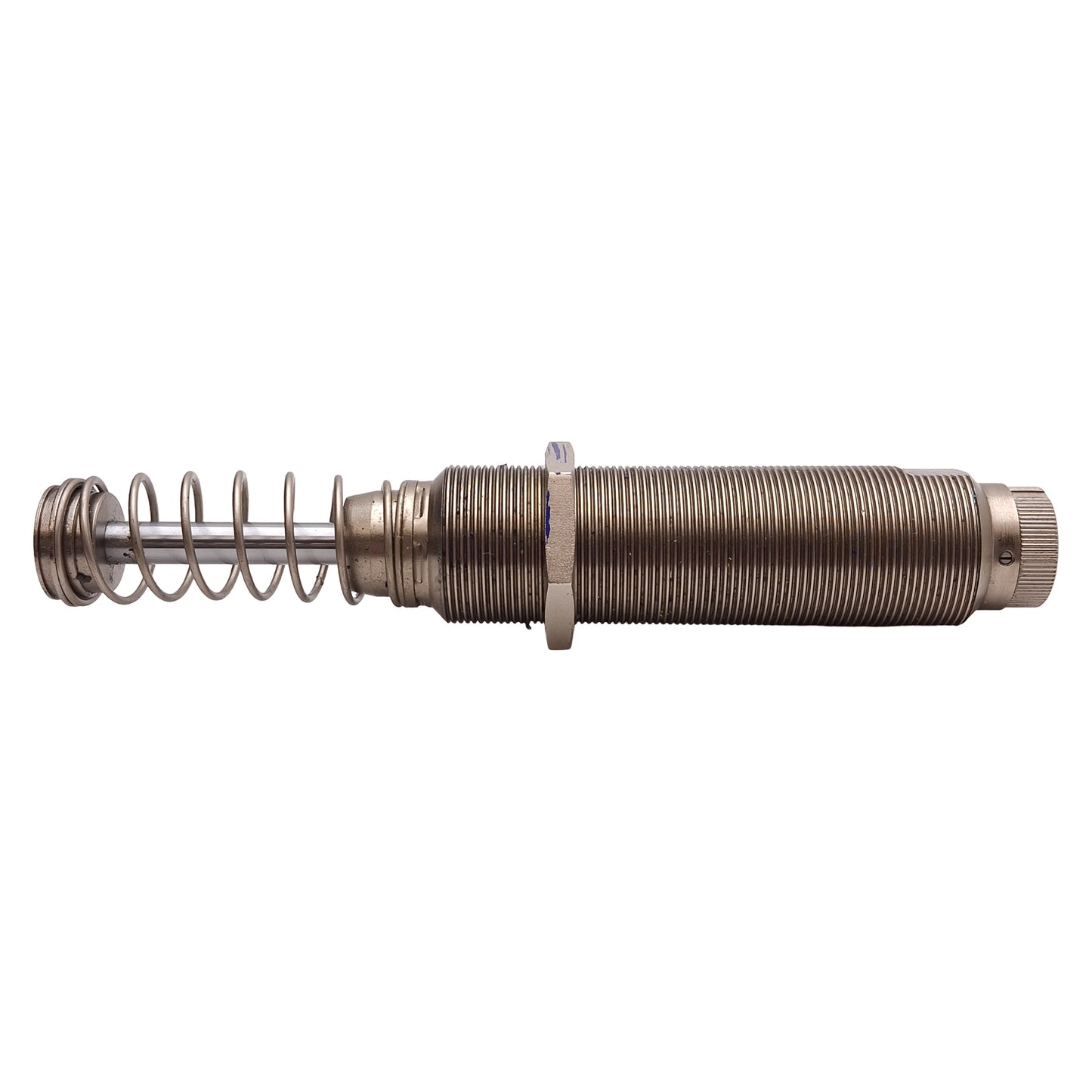 Used Enidine OEM 1.25Mx2 Shock Absorber, 50mm Stroke, 424Nm/cycle, M36x1.5 Barrel