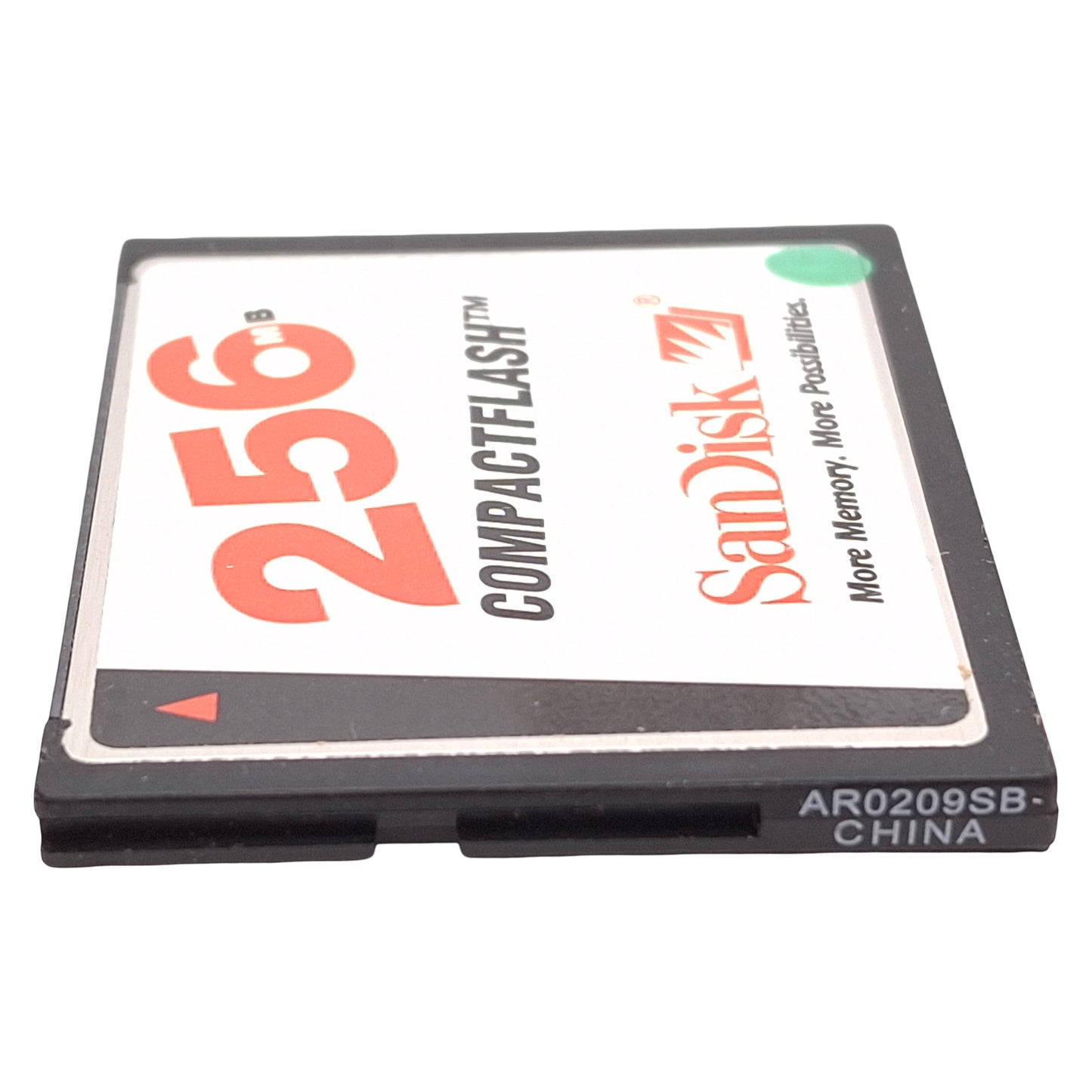 Used Lot of 3 SanDisk SDCFB-256-101-00 CompactFlash Memory Card, 256MB Capacity