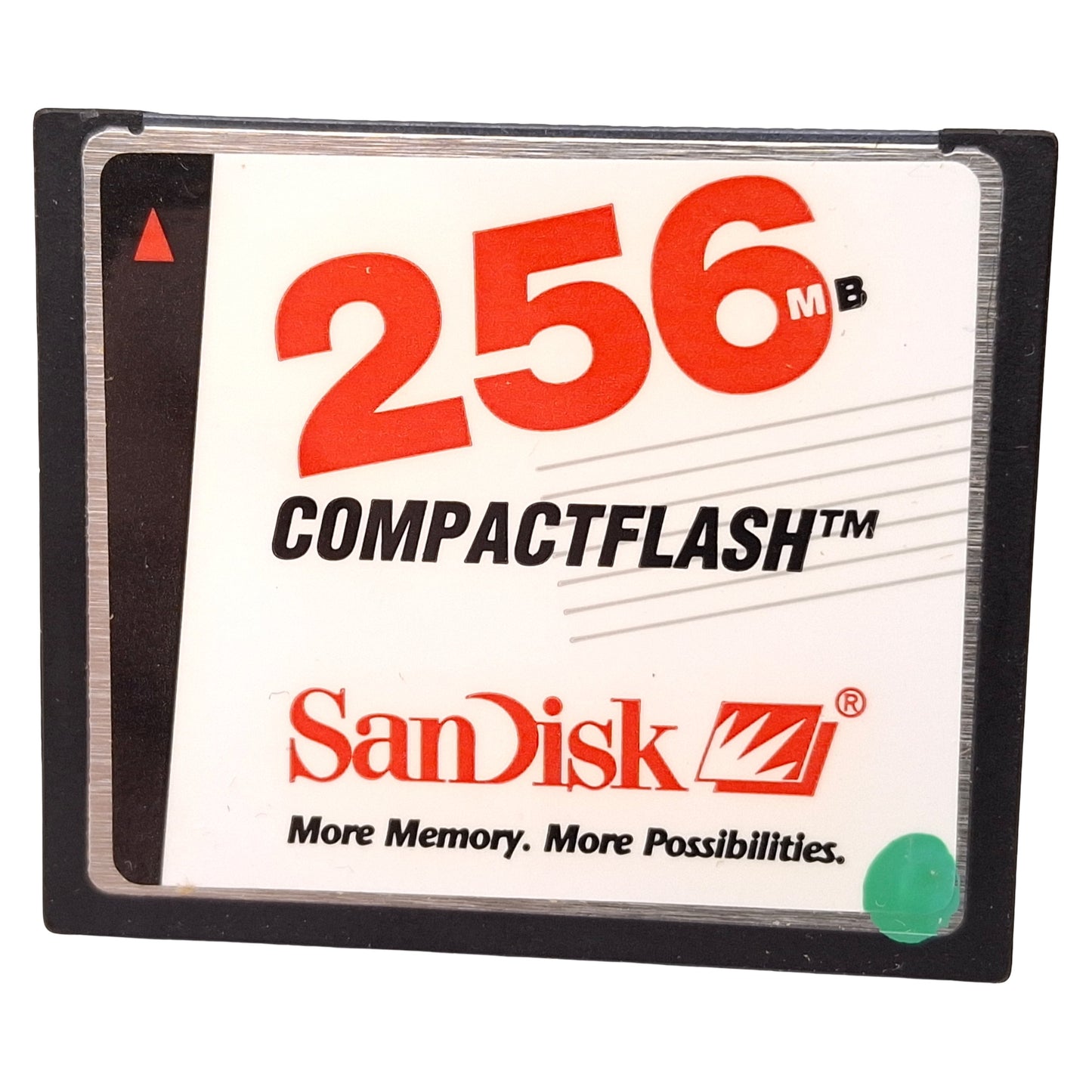Used Lot of 3 SanDisk SDCFB-256-101-00 CompactFlash Memory Card, 256MB Capacity