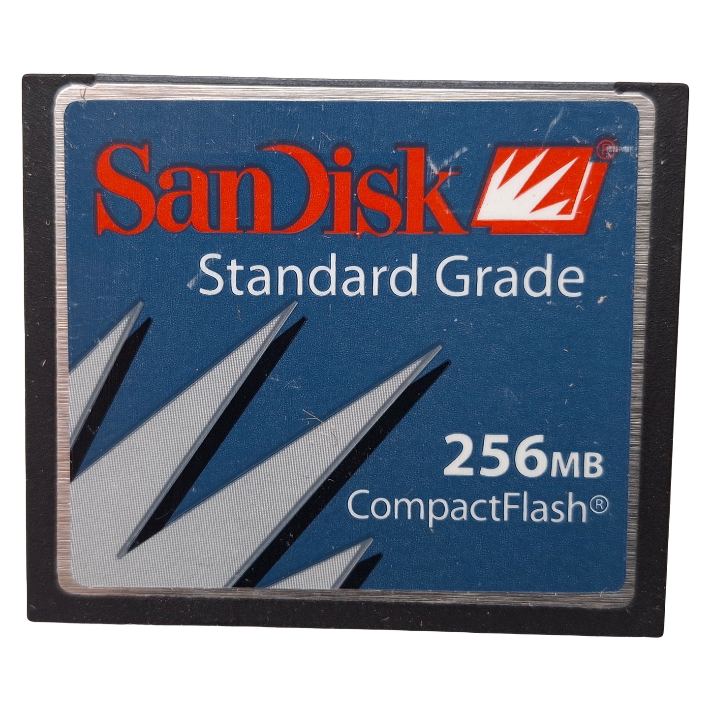Used Lot of 3 SanDisk SDCFB-256-201-00 CompactFlash Memory Card, 256MB Capacity