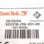 Used Lot of 3 SanDisk SDCFB-256-201-00 CompactFlash Memory Card, 256MB Capacity