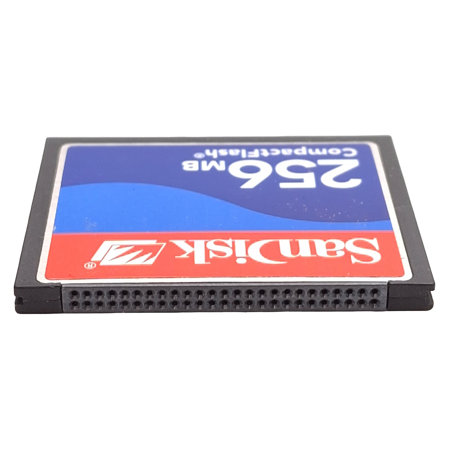 Used Lot of 3 SanDisk SDCFJ CompactFlash Memory Card, 256MB Capacity, Non-Volatile