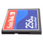 Used Lot of 3 SanDisk SDCFJ CompactFlash Memory Card, 256MB Capacity, Non-Volatile