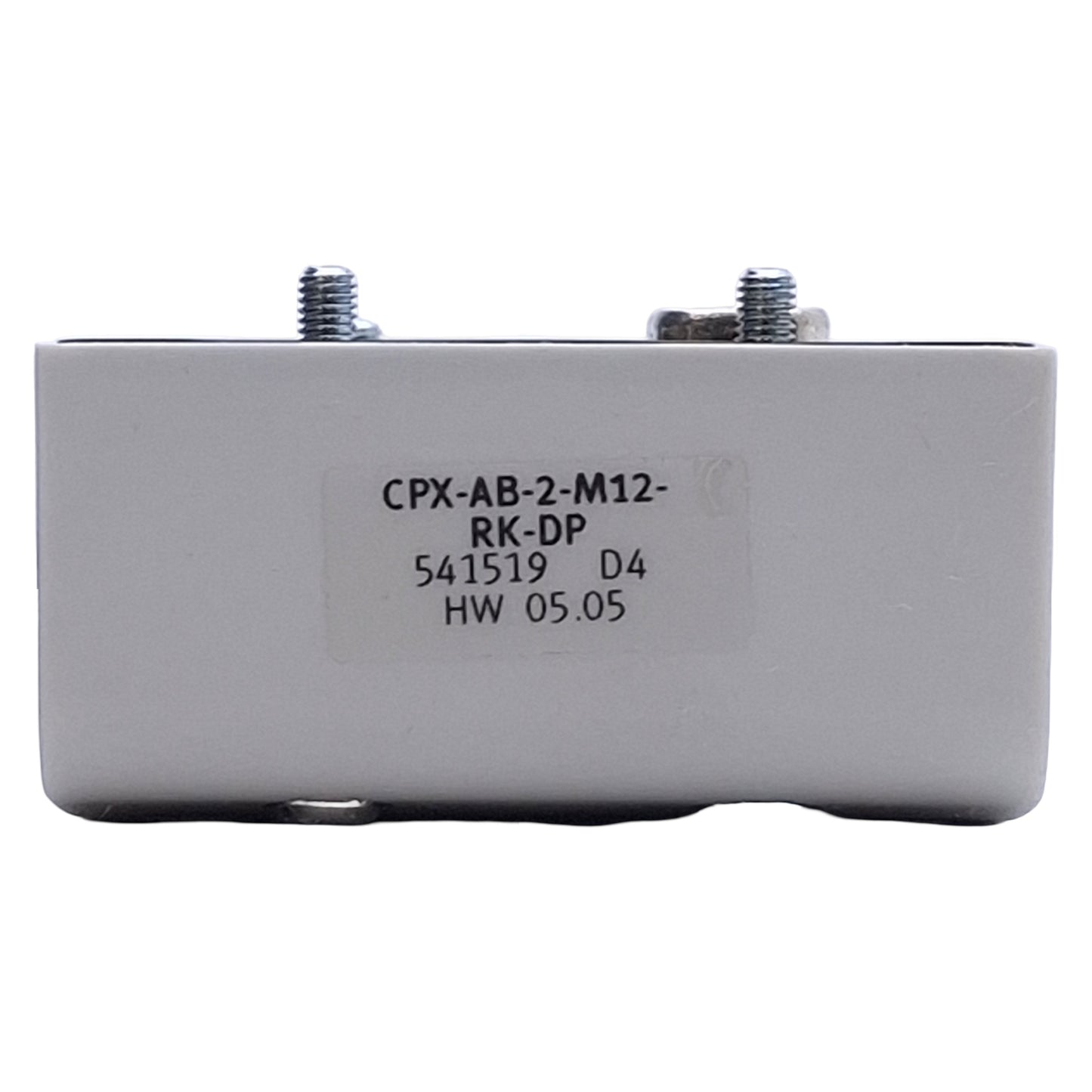 Used Festo CPX-AB-2-M12-RK-DP Manifold Block M12 5-Pin Male/Female, D-Sub Connector