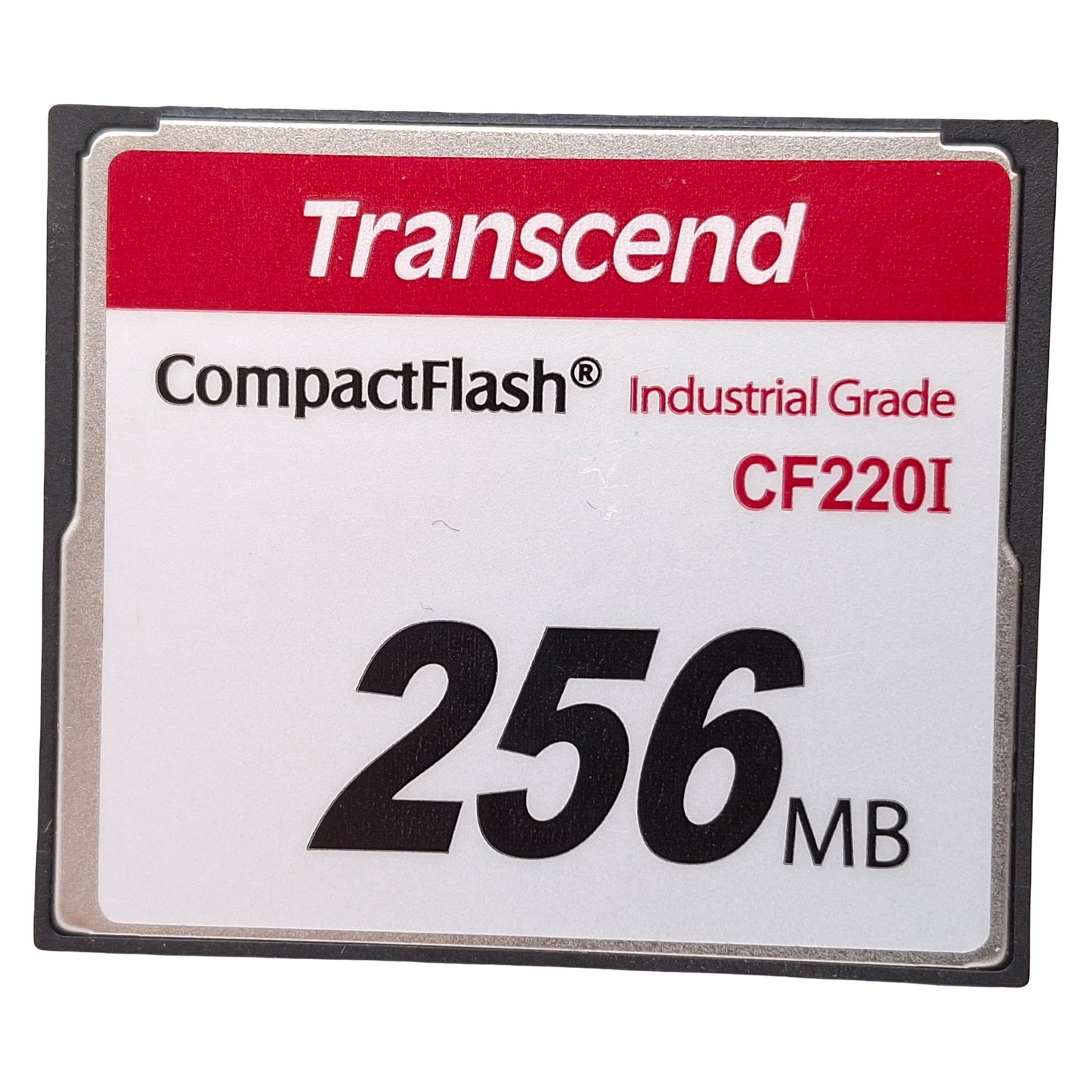 Used Transcend TS256MCF220I CF220I Industrial Grade Compact Flash Memory Card, 256MB