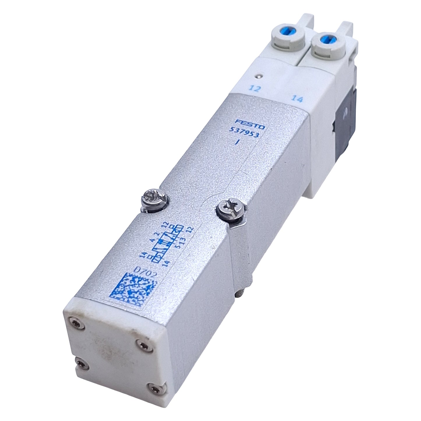 Used Festo VMPA2-M1H-J-PI 537953 Solenoid Valve 5/2-Way, -0.9-10bar, 24VDC Coil