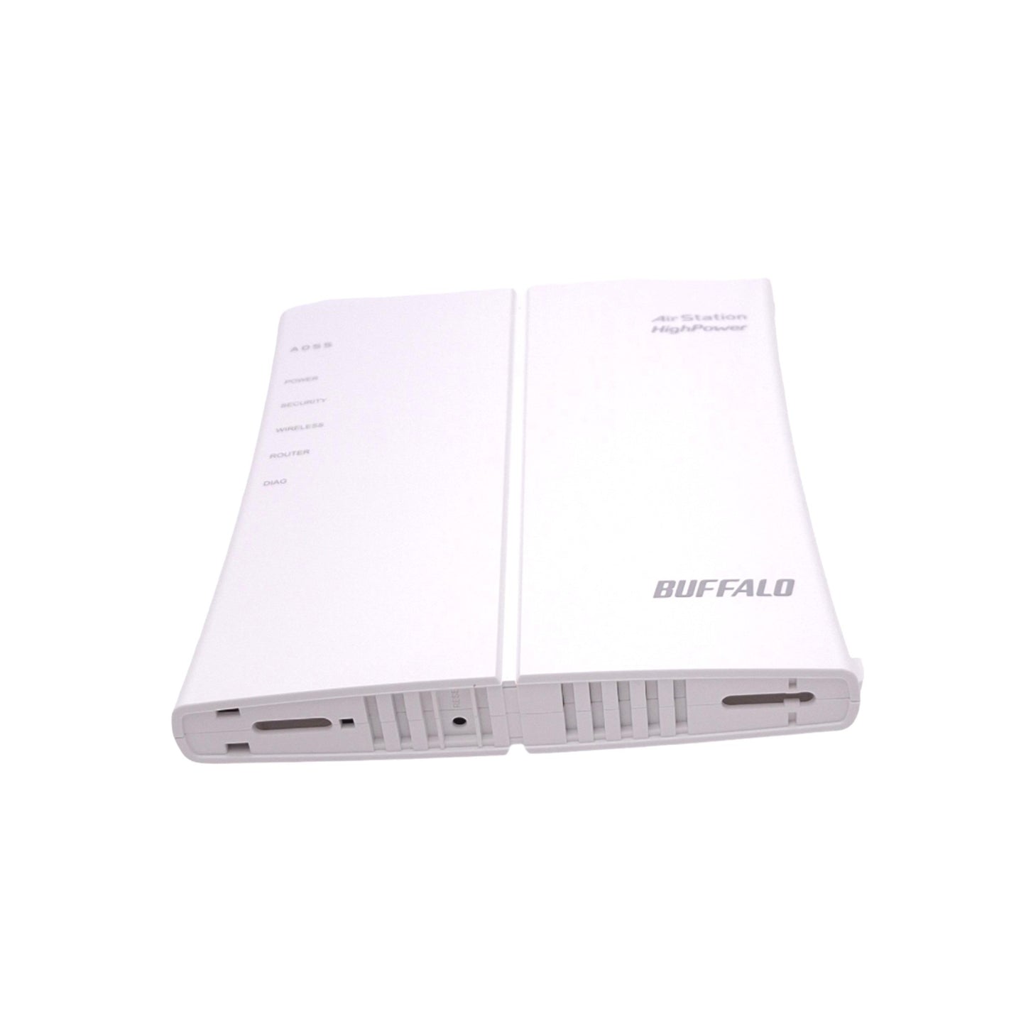Used Buffalo WHR-HP-GN AirStation HighPower Wireless Router, 2.4GHz, 5-Port, 150Mbps