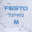 Used Festo VMPA2-M1H-M-PI 537952 Solenoid Valve, 5/2 Way, 1MPa Max, 24VDC Coil